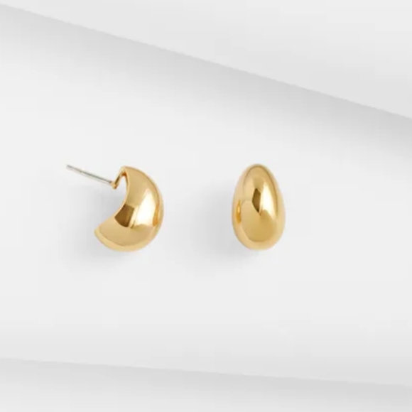Statement Earrings Demi Fine Droplet Gold - Picture 1 of 4